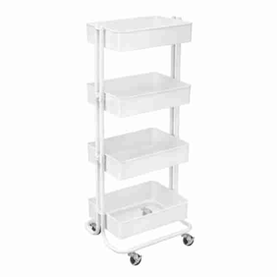 4-Tier Rolling Cart