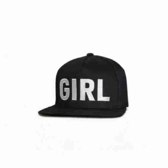 Girl Graphic on Front Hat