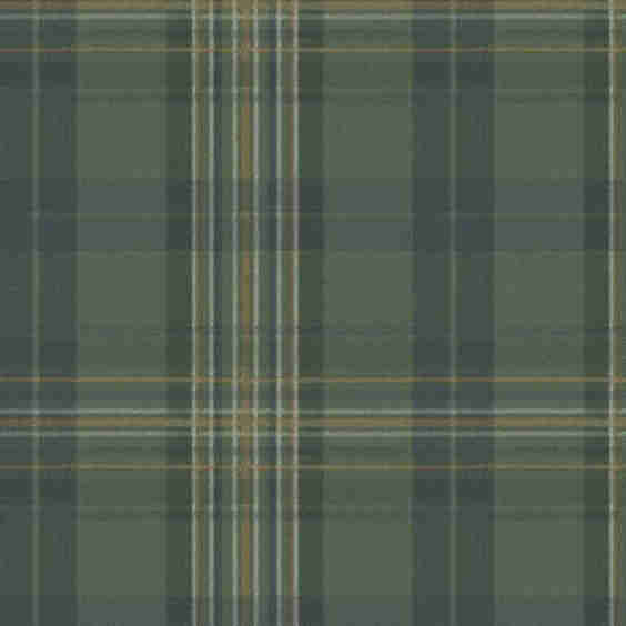 Austin Plaid Green Wallpaper