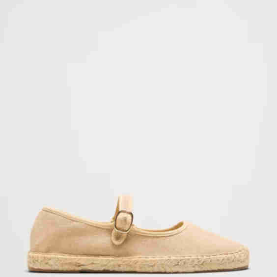 Mary Jane Espadrille Flat