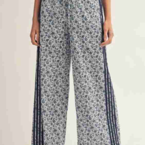 Side Striped Pants