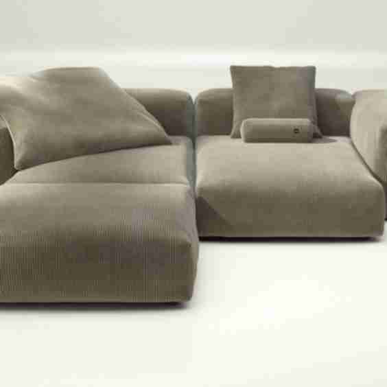 Corduroy Sofa Set 03