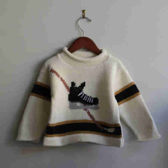 Roll Neck Hockey Sweater