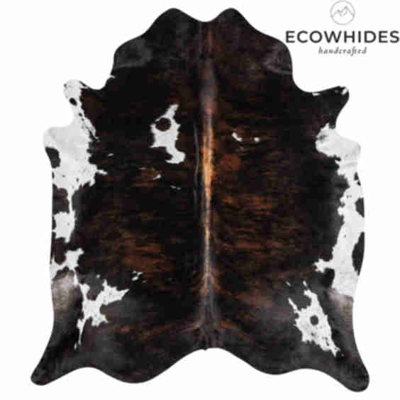 Tricolor Cowhide Rug