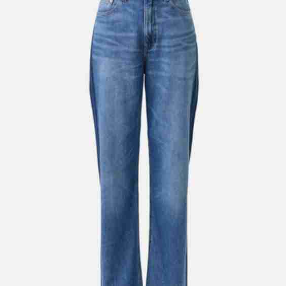 Karmine Refined Wide Leg High Rise 28" Jeans