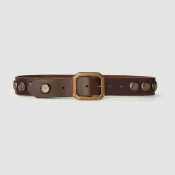 Western Style Leather Belt  