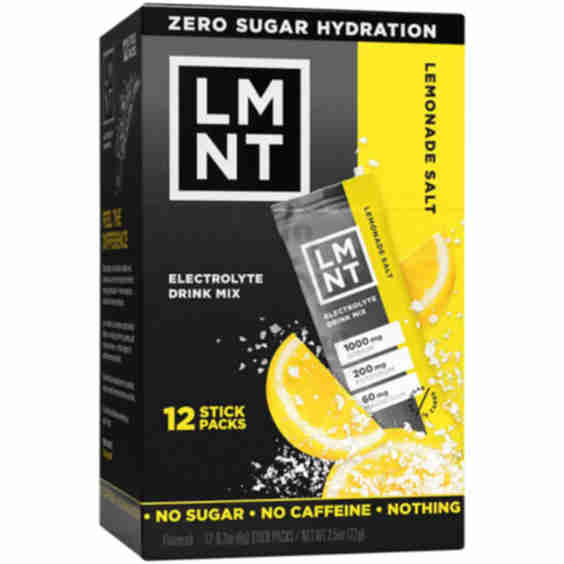 Electrolyte Drink Mix - Lemonade Salt (12 Stick Packs)
