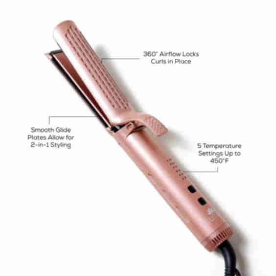 2-in-1 Air Straightener and Curler
