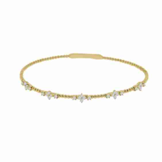 Diamond Flexi Collection Bangle Bracelet