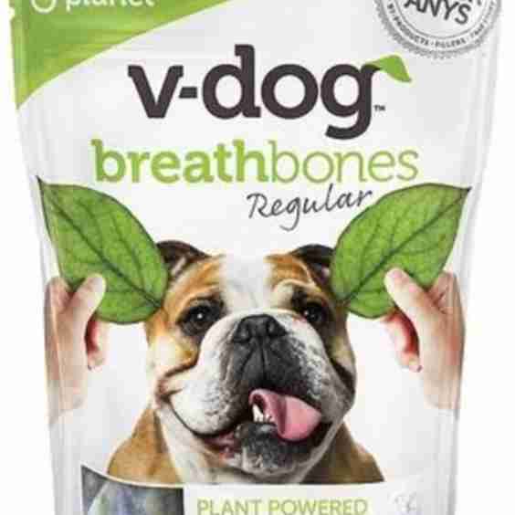 Breathbones Rawhide Dental Dog Treats