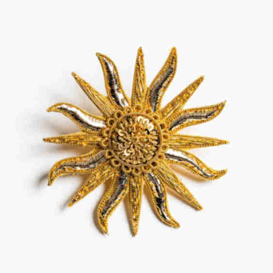 The Blazing Sun Brooch