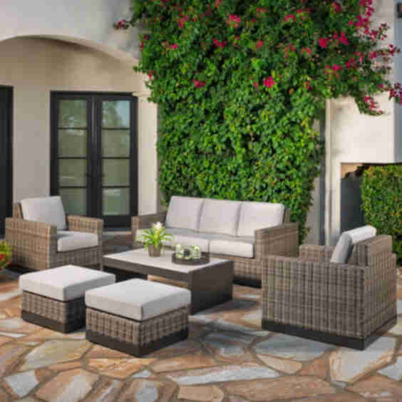 Knox 6-Piece Outdoor Patio Seating Set