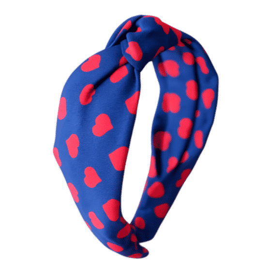 Valentine's Heart Knot Headband