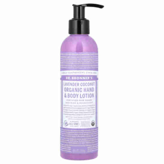 Organic Hand & Body Lotion Lavender Coconut