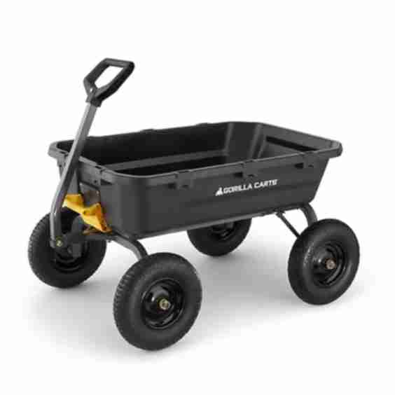  12 Cu. Ft. Heavy Duty Poly Yard Dump Cart