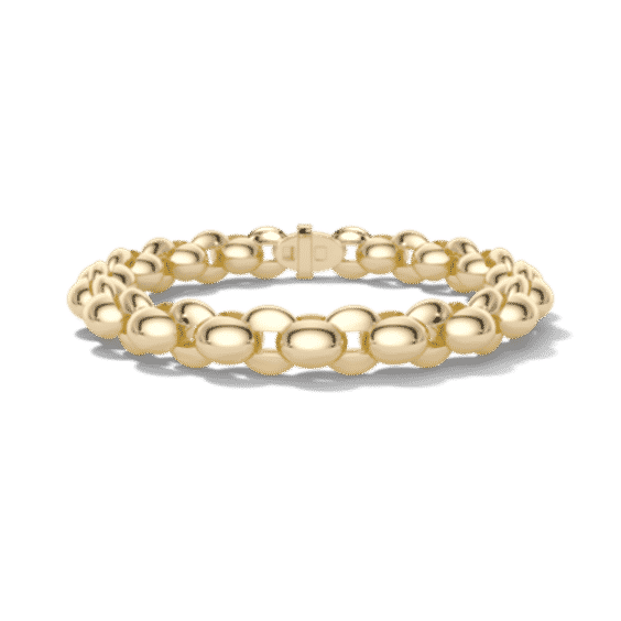 Puffy Popcorn Chain Bracelet