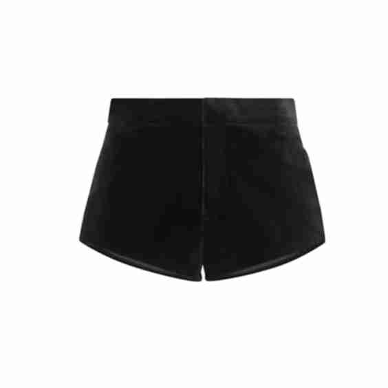 Velvet Mini Shorts