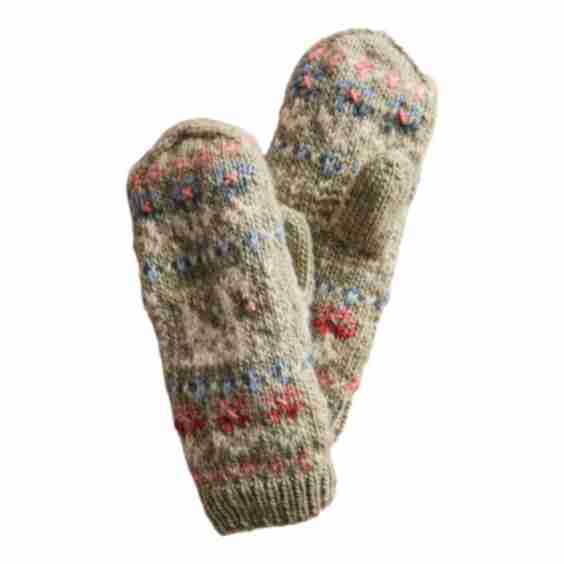 Swan Mittens