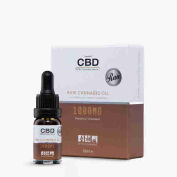 1000mg Raw Cannabis CBD Oil