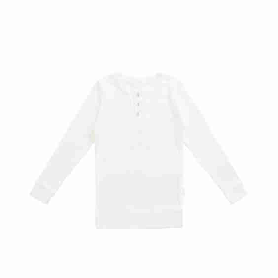 Organic Cotton Modal Long Sleeve Henley