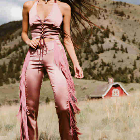 Dolly Fringe Pant