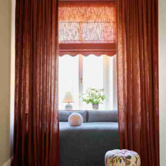 Scallop Edge Roman Shade Cottage Collection