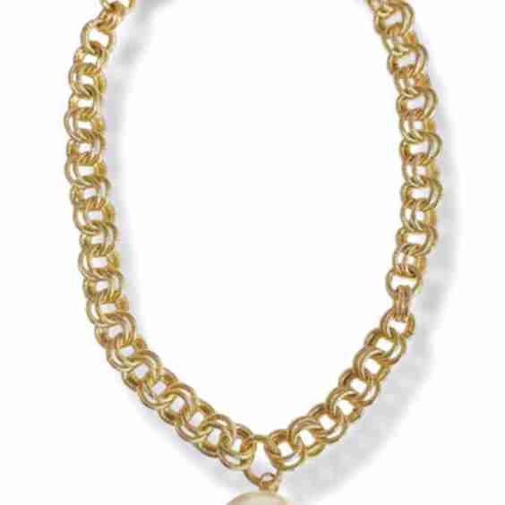 Come and See Pearl Pendant Chain Necklace