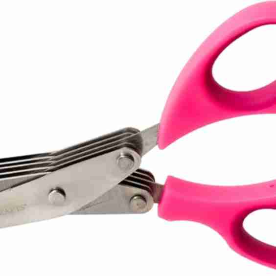 Fringe Scissors 8" Pink