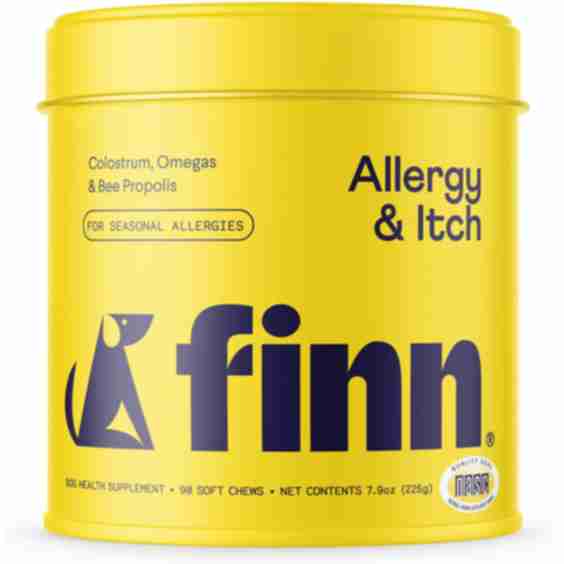 Allergy & Itch Beef Liver Flavored Soft Chew Allergy Supplement for Dogs, 90 count