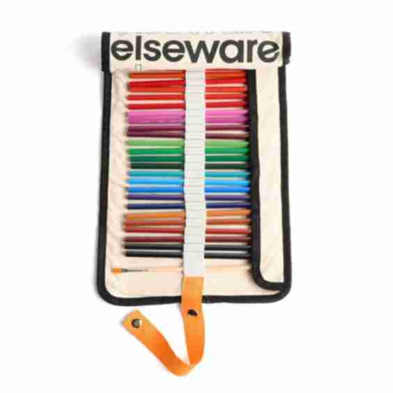 Watercolor Pencils With Canvas Roll Up-36 Pack