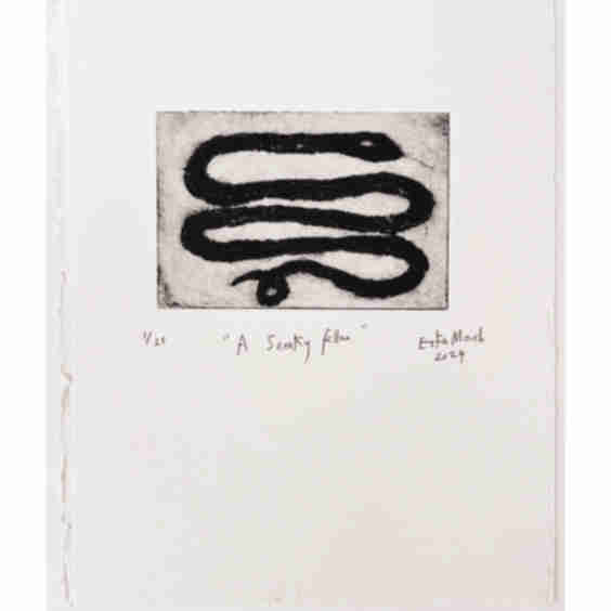 A Sneaky Fellow Print