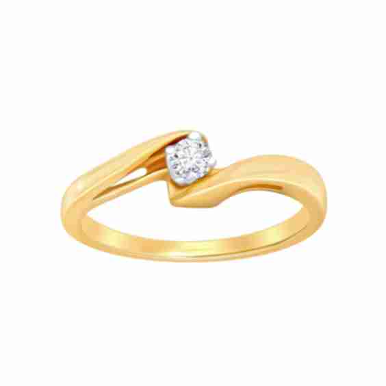 Diamond Accented Promise Ring