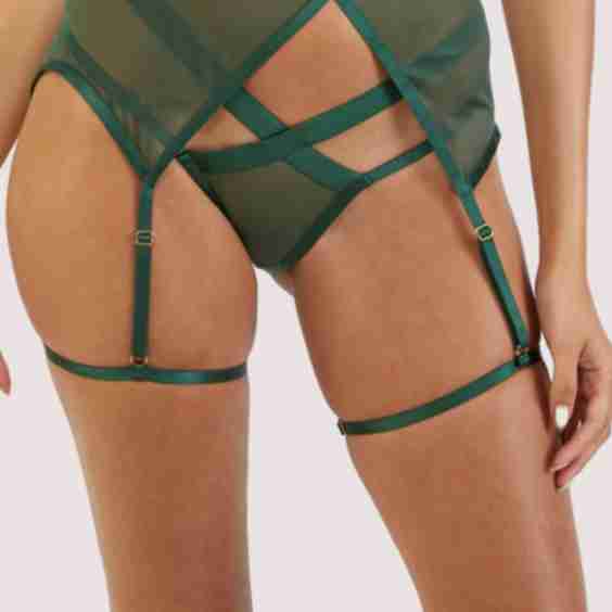 Felicity Hayward X Playful Promises Regent Mesh Harness Suspender