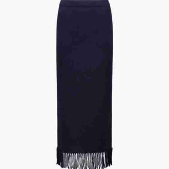 Skirt with Fringe
