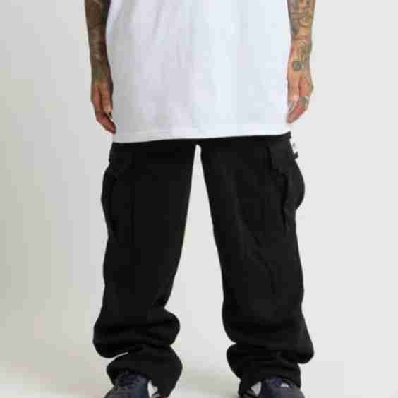 Heavy Fleece Cargo Pants