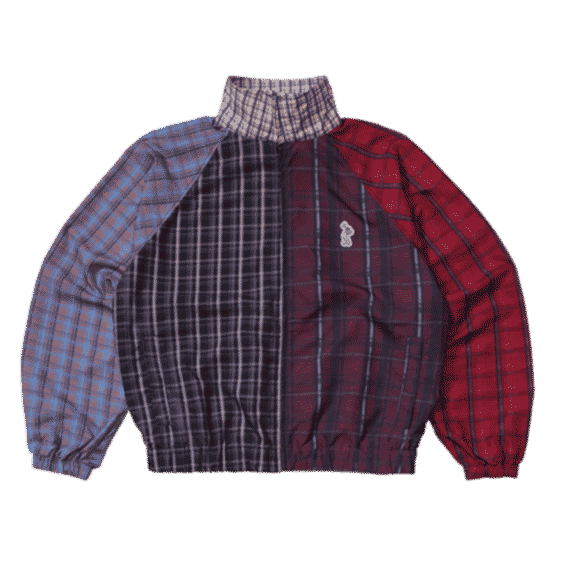 Lil Yachty X Concrete Boys Working Man Plaid Windbreaker