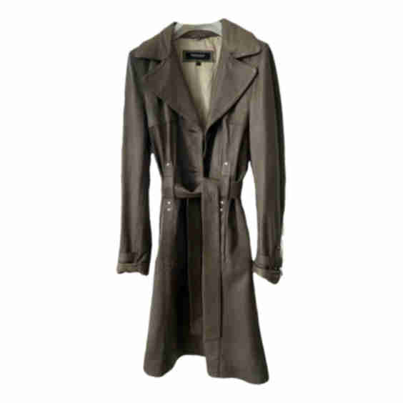 Leather Trench Coat