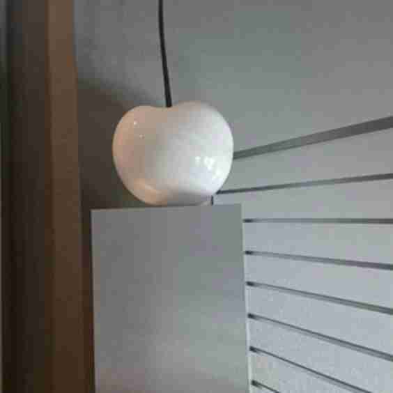 Brushed Aluminum Laminate Pedestal