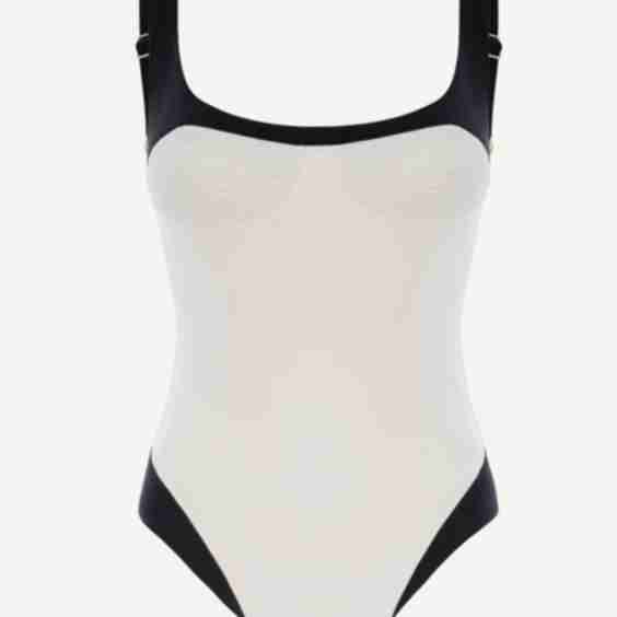 Adele Scoop Neck One Piece Swimwear