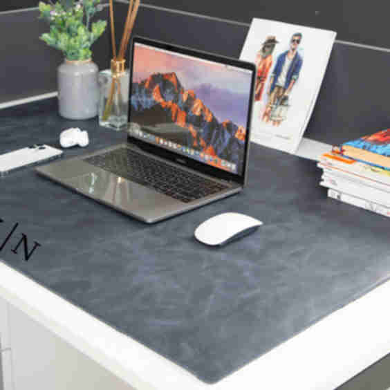 Full Grain Leather Desk Mat