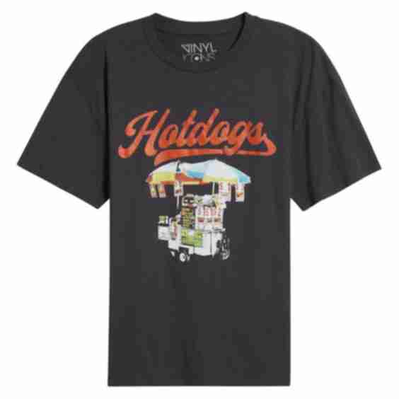 Hot Dog Cart Graphic T-Shirt