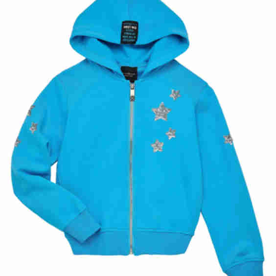 John Richmond x Eva Leah Little Girl's & Girl's Sequined Zip Sweatshirt