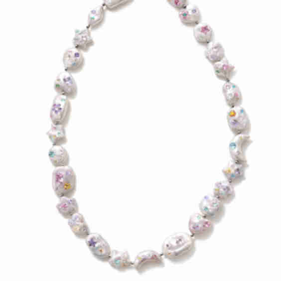The Celestial Garden Pearl Necklace
