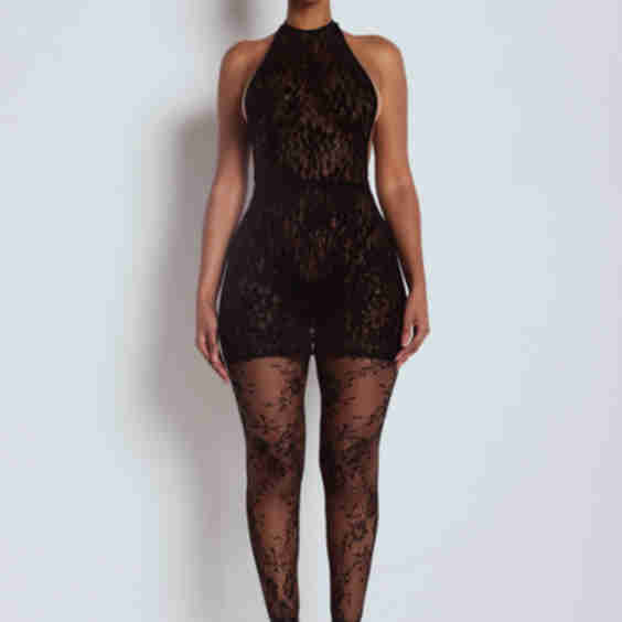 The Selena Lace Mini Dress
