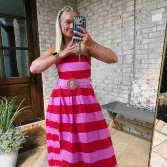 Belted Maxi Dress