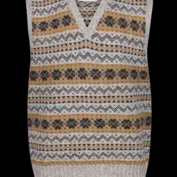 Fair Isle Slipover - "The De Brito" Sweater