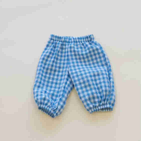 Gingham Cloud Pants