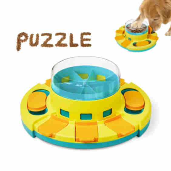 Dog Puzzle Toy 2 Levels, Slow Feeder