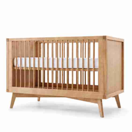 Mid-Century Convertible Crib