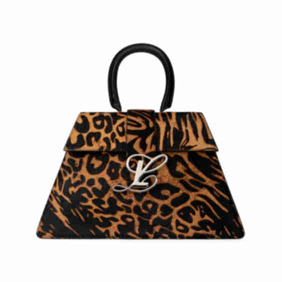 Yahaira In Leopard Pony Hair Bag